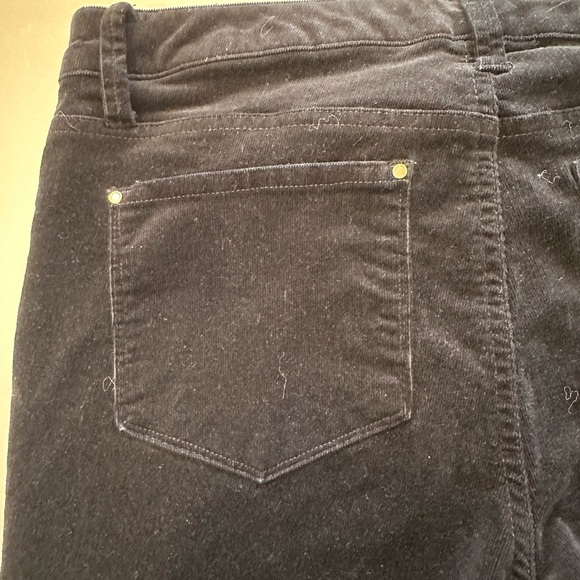 Black corduroy pants - Picture 3 of 4